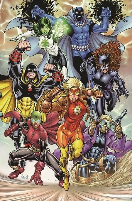 JSA #6 Cvr D Todd Nauck Card Stock Var