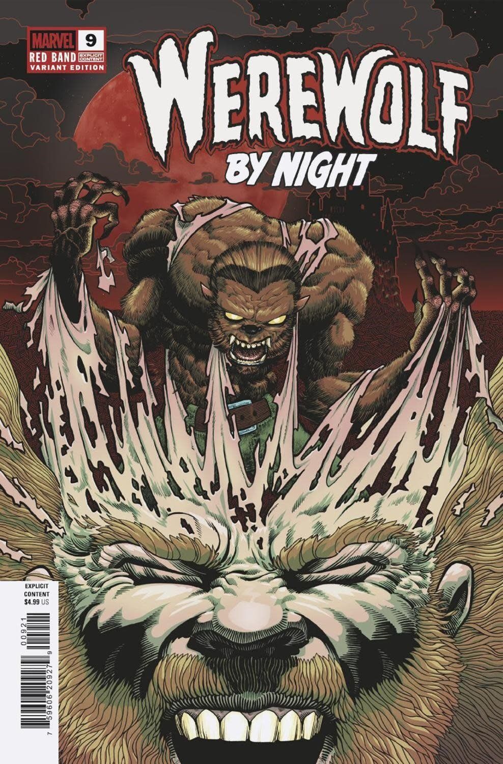 Werewolf By Night Red Band #9 Gonzo Variant [Polybagged]