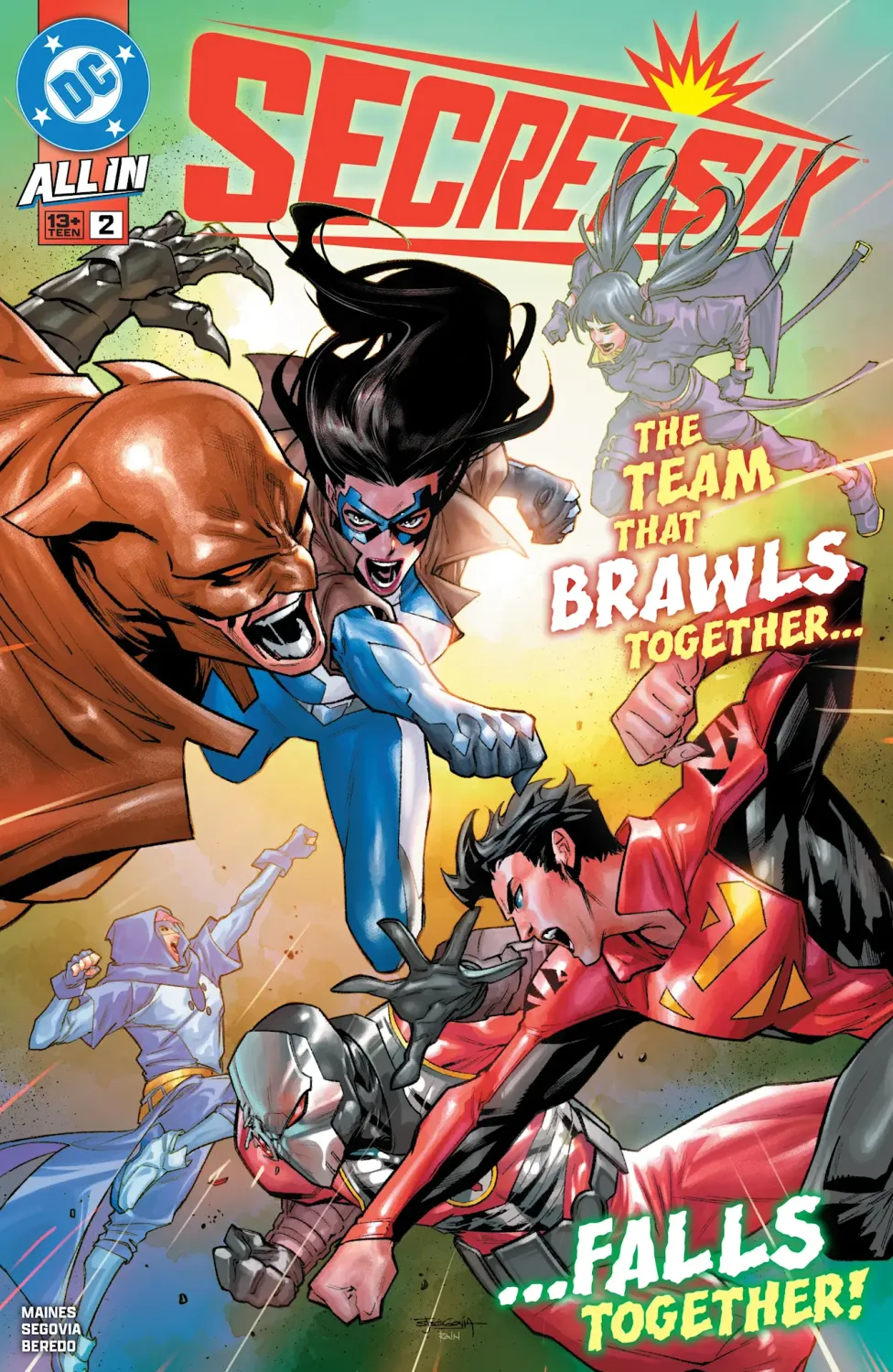 Secret Six #2 Cvr A Stephen Segovia