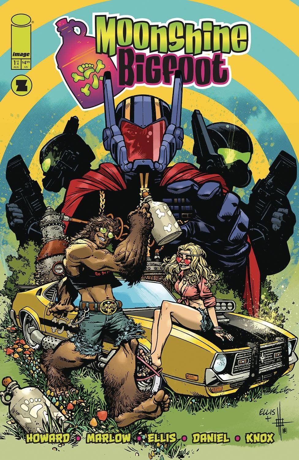 Moonshine Bigfoot #1 Cvr A Zach Howard &amp; Nelson Daniel