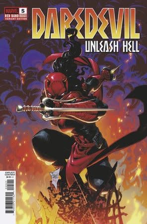 Daredevil Unleash Hell Red Band #5 Philip Tan Variant [Polybagged]