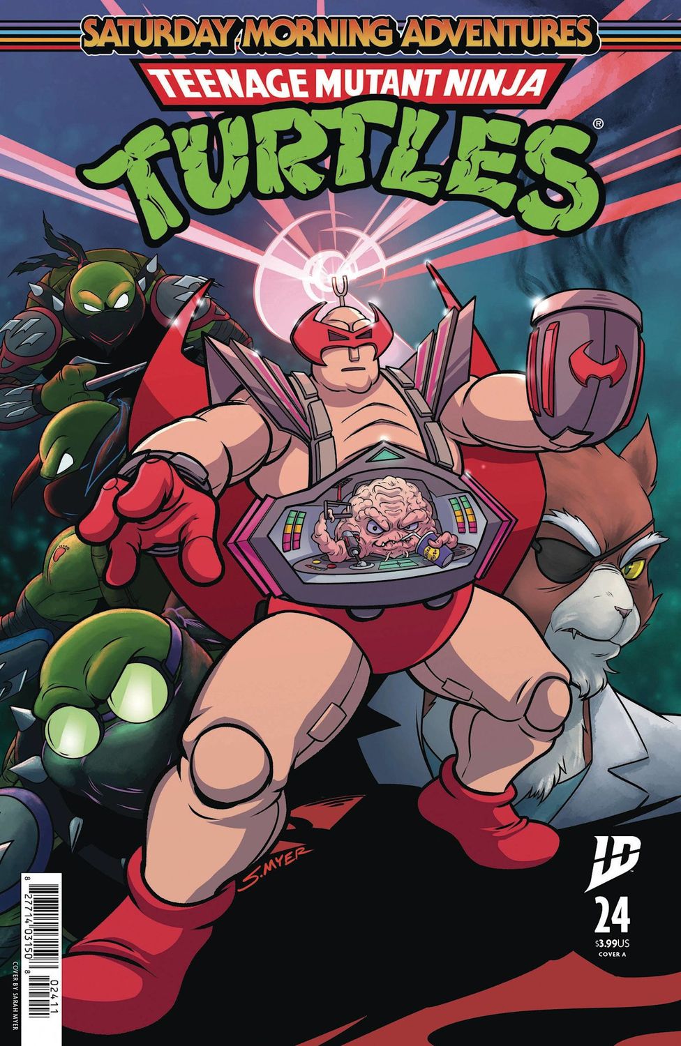 Teenage Mutant Ninja Turtles Saturday Morning Adventures #24 Cover A Myer