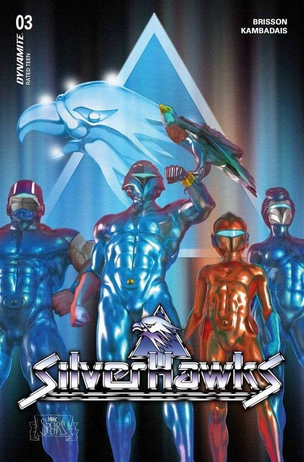 Silverhawks #3 Cvr Y FOC Bonus Spears Symbol