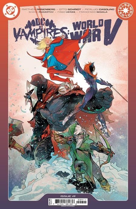 DC Vs Vampires World War V #9 Cvr A Otto Schmidt