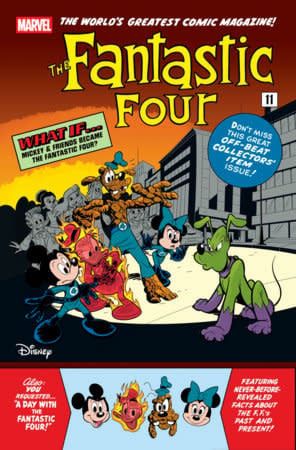 Fantastic Four #32 Emilio Urbano Disney What If...? Fantastic Four Homage Variant [DOOM]