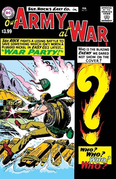 Our Army At War #151 Facsimile Edition Cvr A Joe Kubert