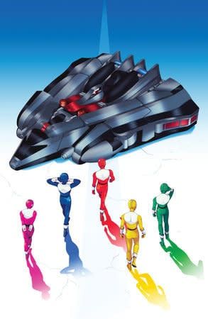 Power Rangers Prime #7 D Full Art Cree 1:10 Incv