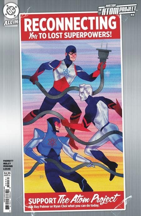 Justice League The Atom Project #6 Cvr C Kevin Wada Card Stock Var