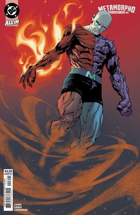 Metamorpho The Element Man #6 Cvr B Rafael De Latorre Card Stock Var