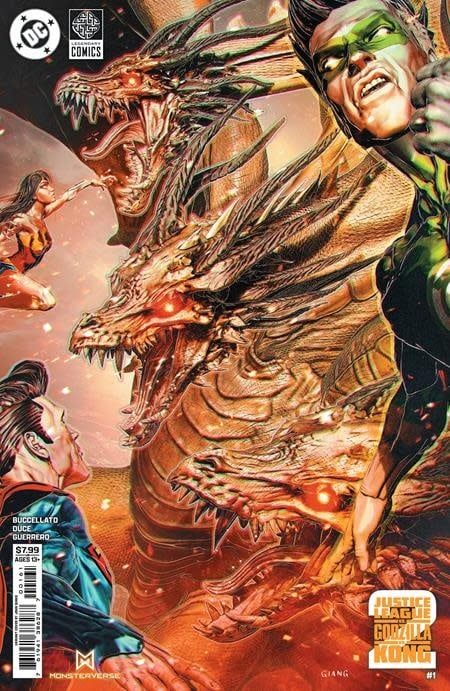 Justice League Vs Godzilla Vs Kong 2 #1 Cvr E John Giang Foil Var