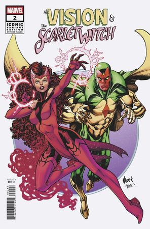 The Vision &amp; The Scarlet Witch #2 Todd Nauck Iconic Variant