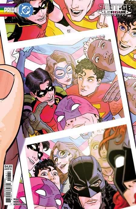 Justice League Unlimited #8 Cvr E Hayden Sherman DC Pride Card Stock Var (We Are Yesterday
