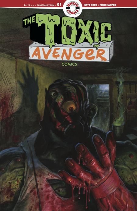 Toxic Avenger Comics #1 Cvr A Fred Harper