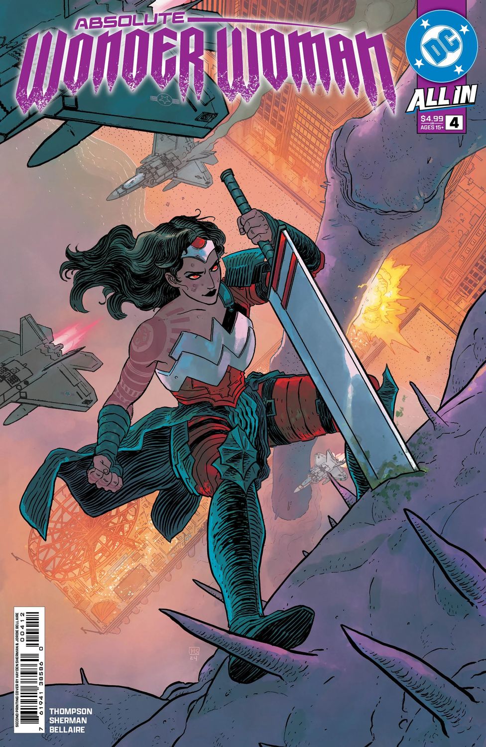 Absolute Wonder Woman #4 2nd Ptg