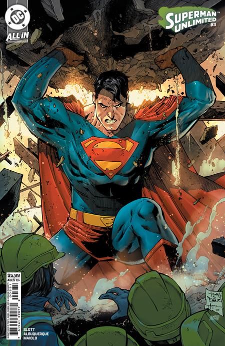 Superman Unlimited #3 Cvr C Tony S Daniel Card Stock Var