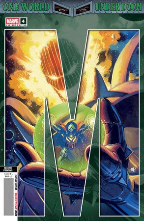 One World Under Doom #4 Ben Harvey 2nd Ptg Variant