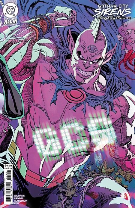 Gotham City Sirens Unfit For Orbit #3 Cvr C Guillem March Connecting Card Stock Var