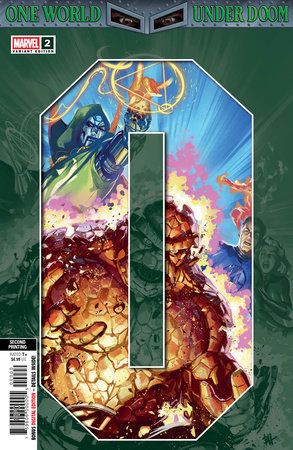 One World Under Doom #2 Ben Harvey 2nd Ptg Variant