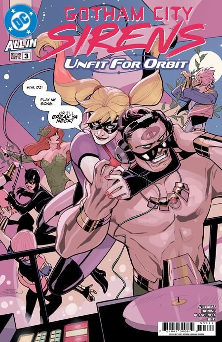 Gotham City Sirens Unfit For Orbit #3 Cvr A Terry Dodson &amp; Rachel Dodson