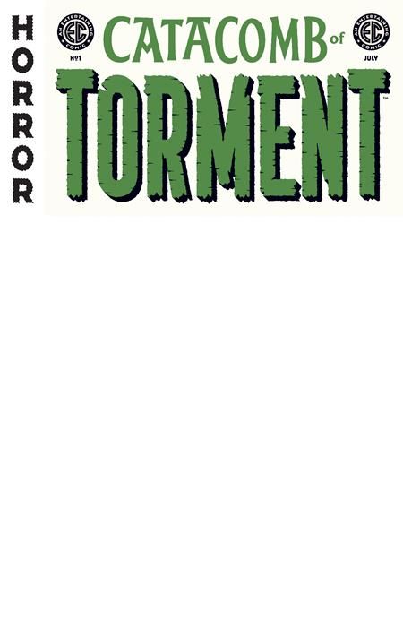 EC Catacomb Of Torment #1 Cvr D Blank Sketch Var