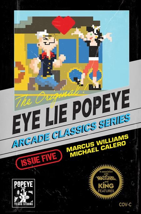 Eye Lie Popeye #5 Cvr C Michael Calero Video Game Homage Var