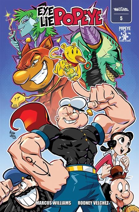 Eye Lie Popeye #5 Cvr B Marcus Williams Var