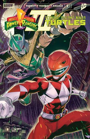 Mighty Morphin Power Rangers/ Teenage Mutant Ninja Turtles III #2 A Main Dressed Zonno