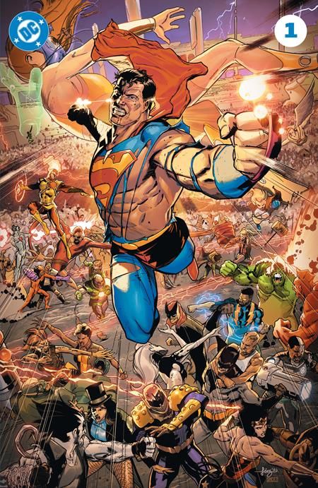 DC K.O. #1 Cvr A Javier Fernandez Acetate