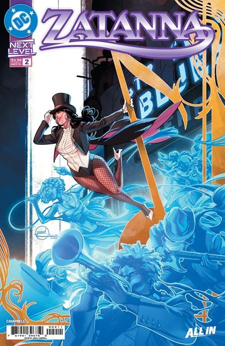 Zatanna #2 Cvr A Jamal Campbell