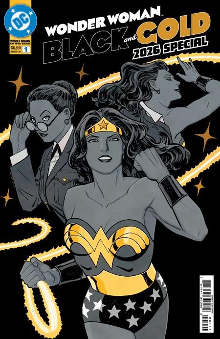 Wonder Woman Black &amp; Gold 2026 Special #1 (One Shot) Cvr A Cliff Chiang