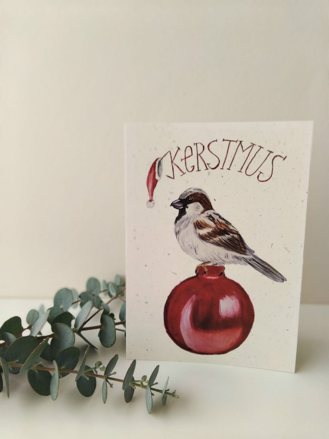Kerstkaartje kerstmus
