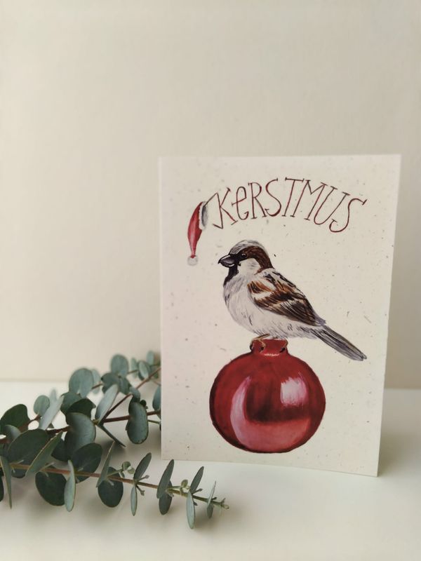 Kerstkaartje kerstmus