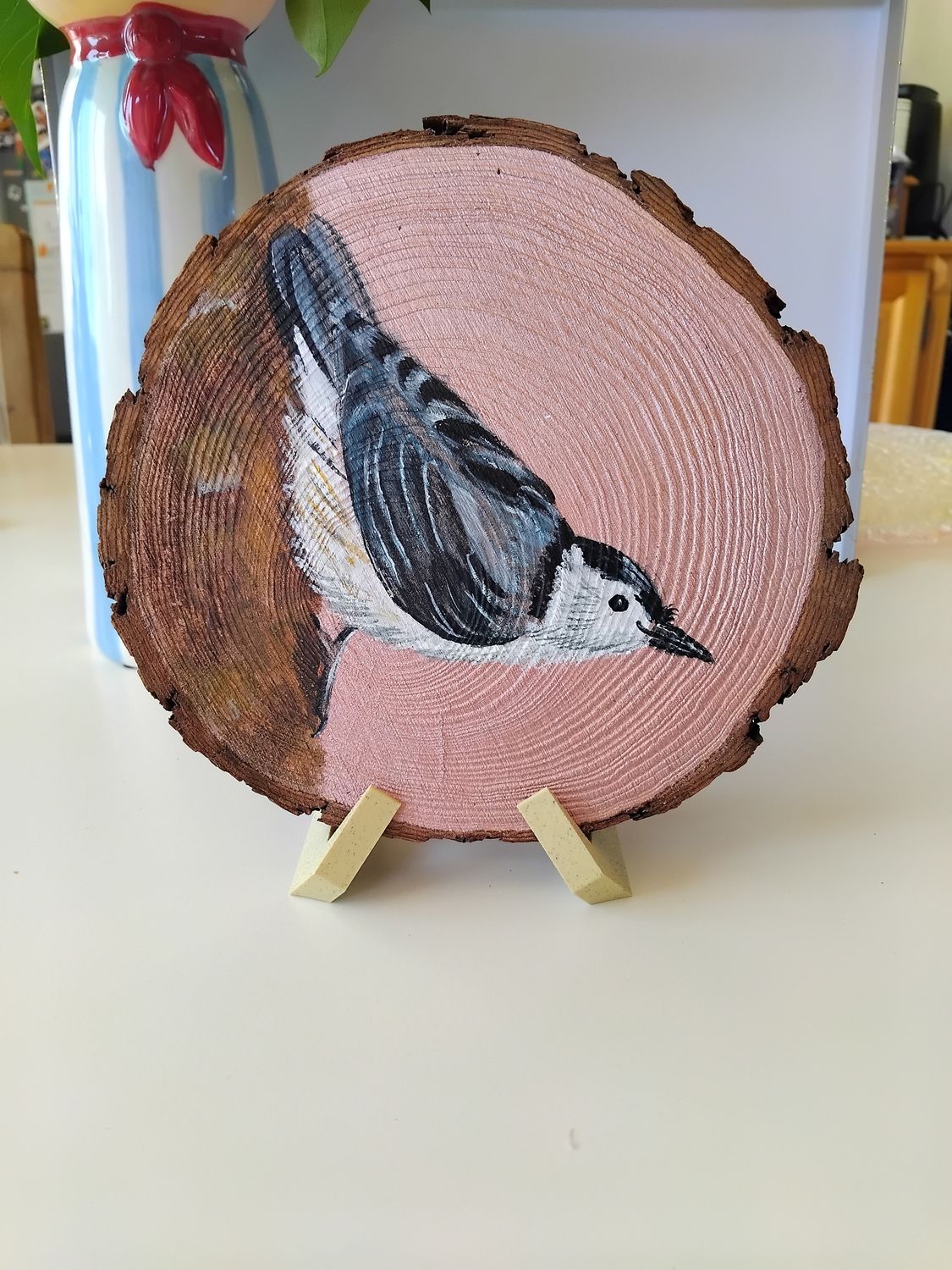 Schilderij boomklever