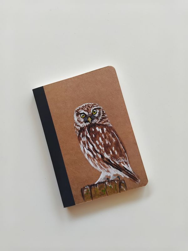 Schriftje met steenuil