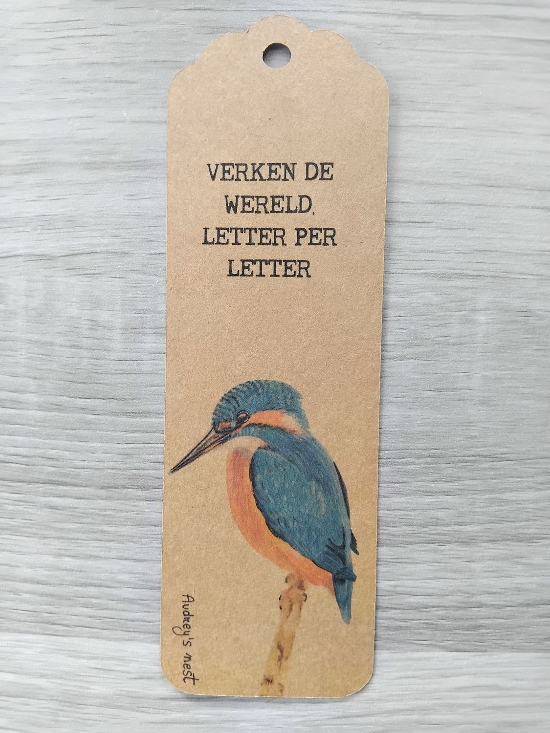 Bladwijzer ijsvogel