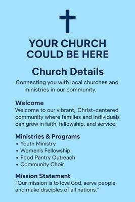 YOUR CHURCH HERE