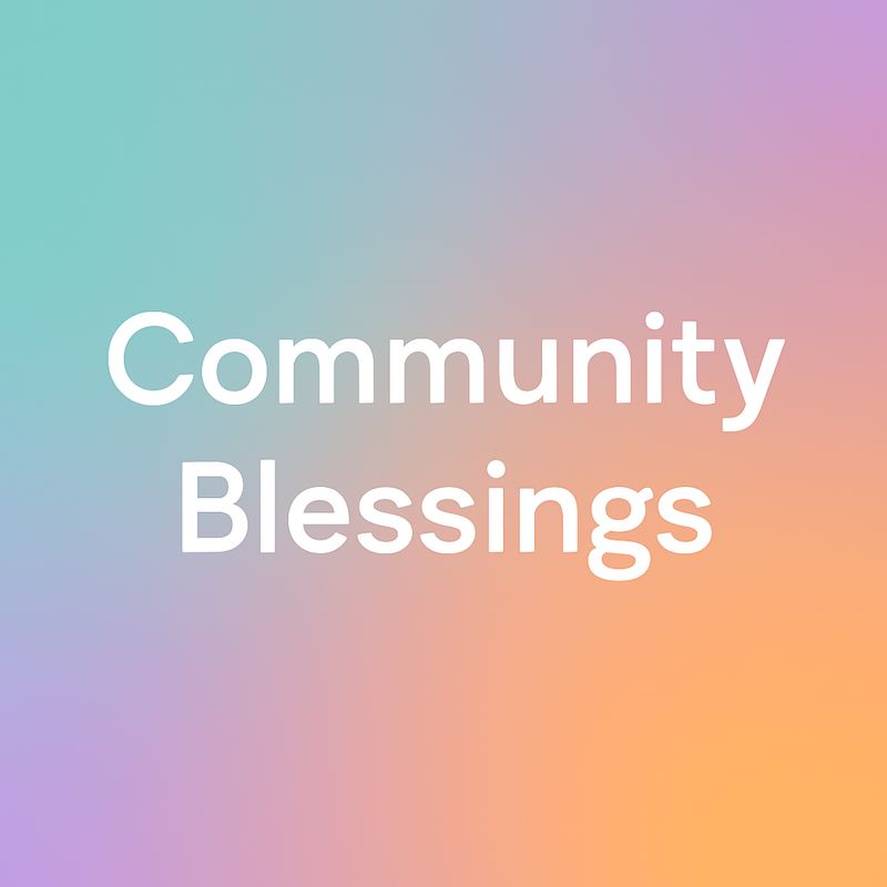 Community Blessings