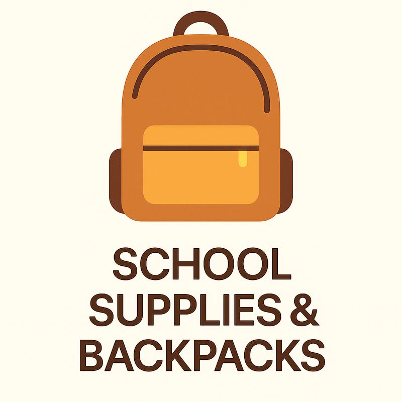 School Supplies &amp; Backpacks