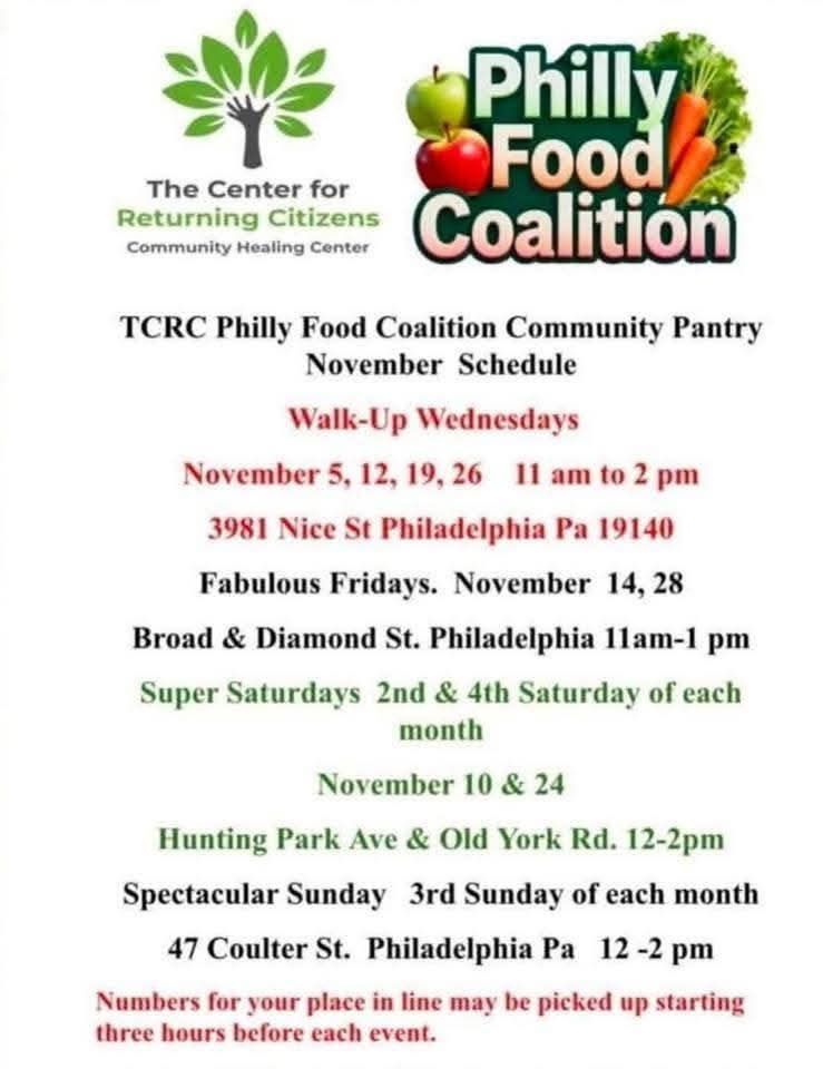 Philly Food Coalition Community Pantry