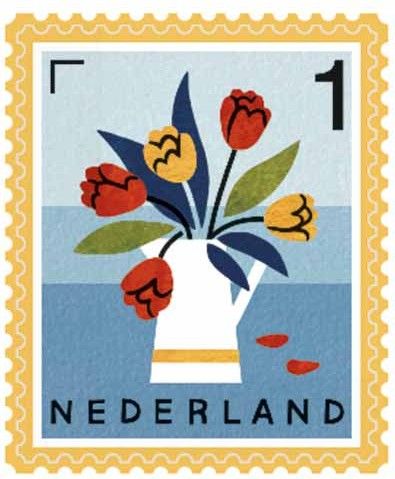 Brief | Gewicht 0-20 gram | Zegel waarde €1,31 op zelfklevende sticker