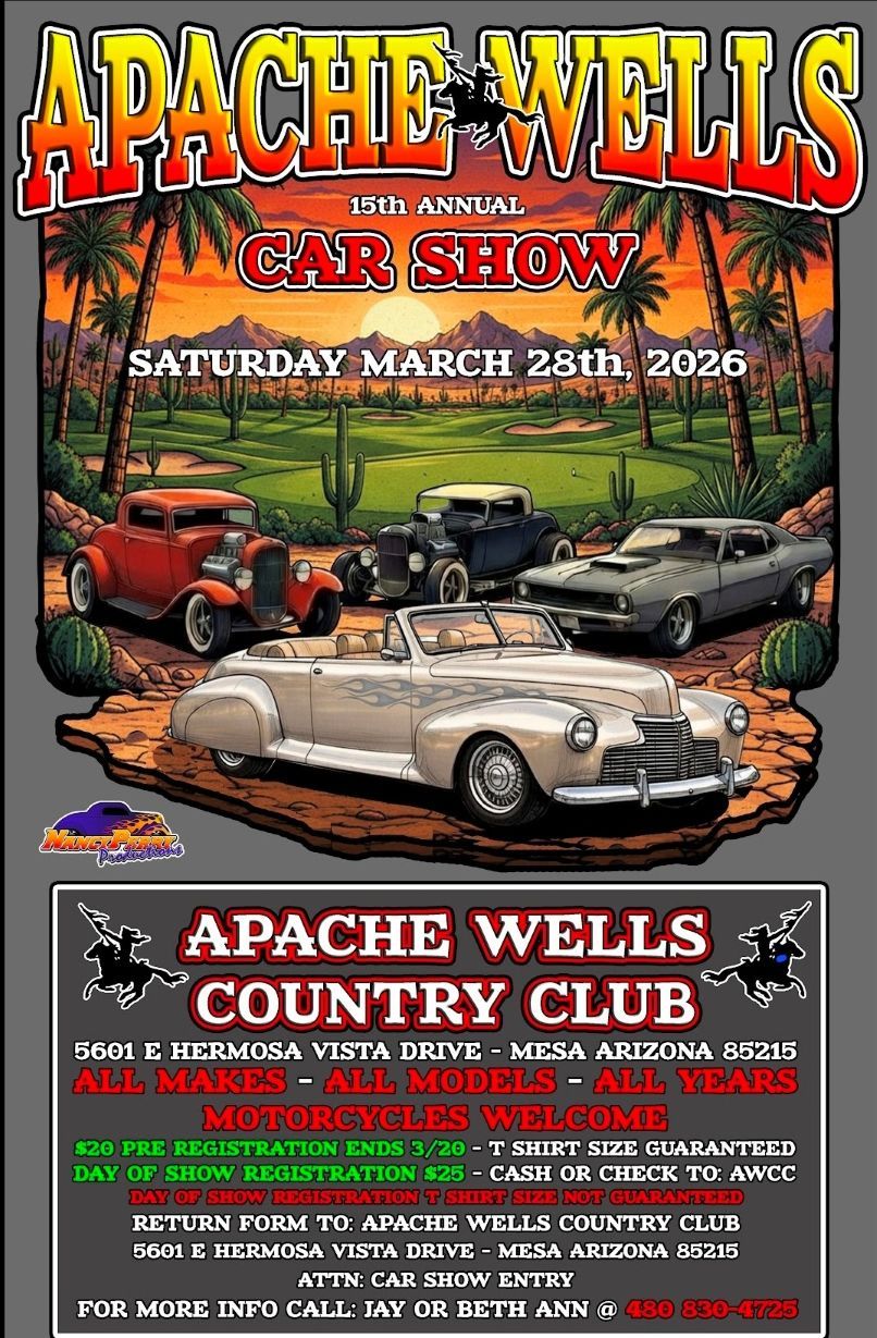 Apache Wells Car Show Non Resident VENDOR Registration