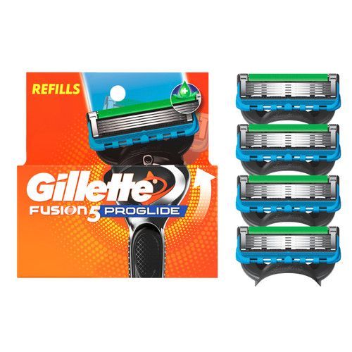 Gillette Fusion ProGlide Power Men&#39;s Razor Blade Refills, 4 Count, Mens Razors/Blades
