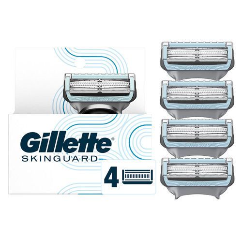 SkinGuard Razor Blades, 4 Blade Refills