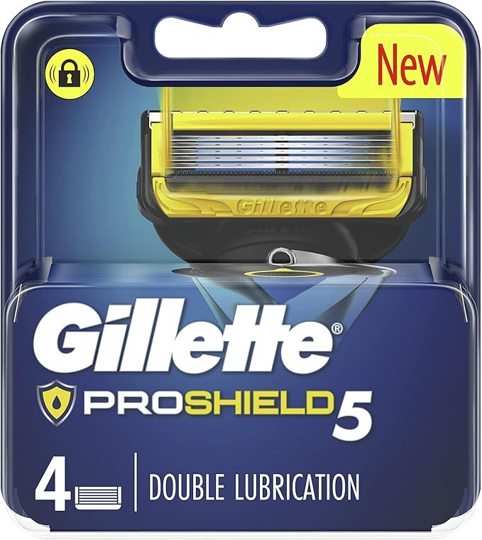 Gillette Fusion ProShield Razor Blades, 4 Count