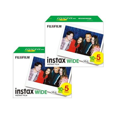 Fujifilm Instax Wide Instant Print Film 10 Pack (100 Photos)