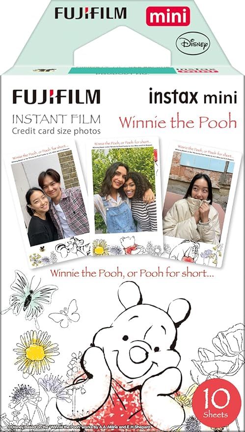Fujifilm Instax Mini Film Winnie The Pooh