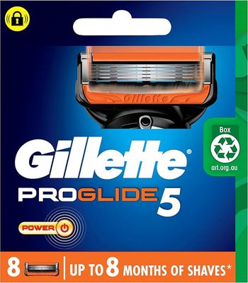 Gillette Fusion ProGlide Power Razor Blades, 8 Count