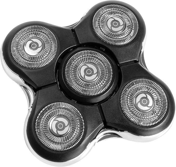 Remington Balder Pro Head Rotary Shaver Head Replacement Assembly | SPR-XR7000, Black