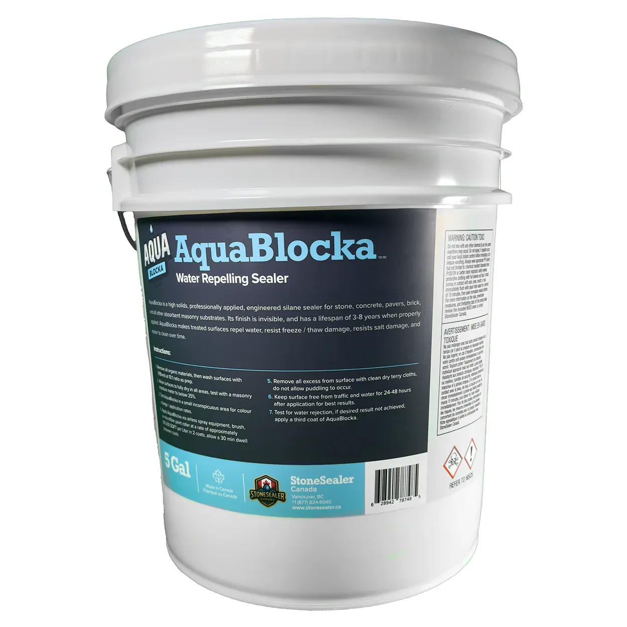 AquaBlocka | Water Based Stone and Concrete Sealer