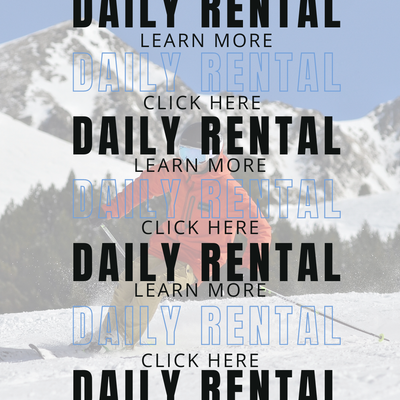 Daily Ski and Snowboard Rentals